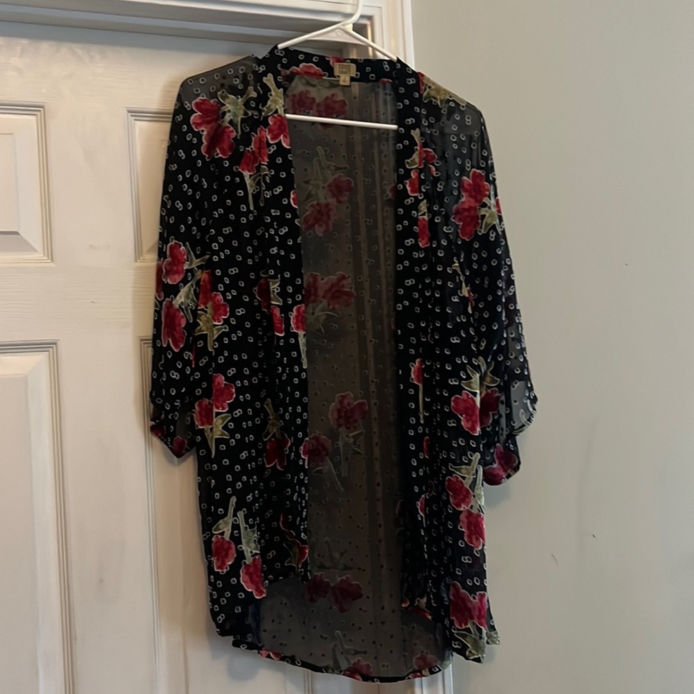 Flowing jacket/wrap